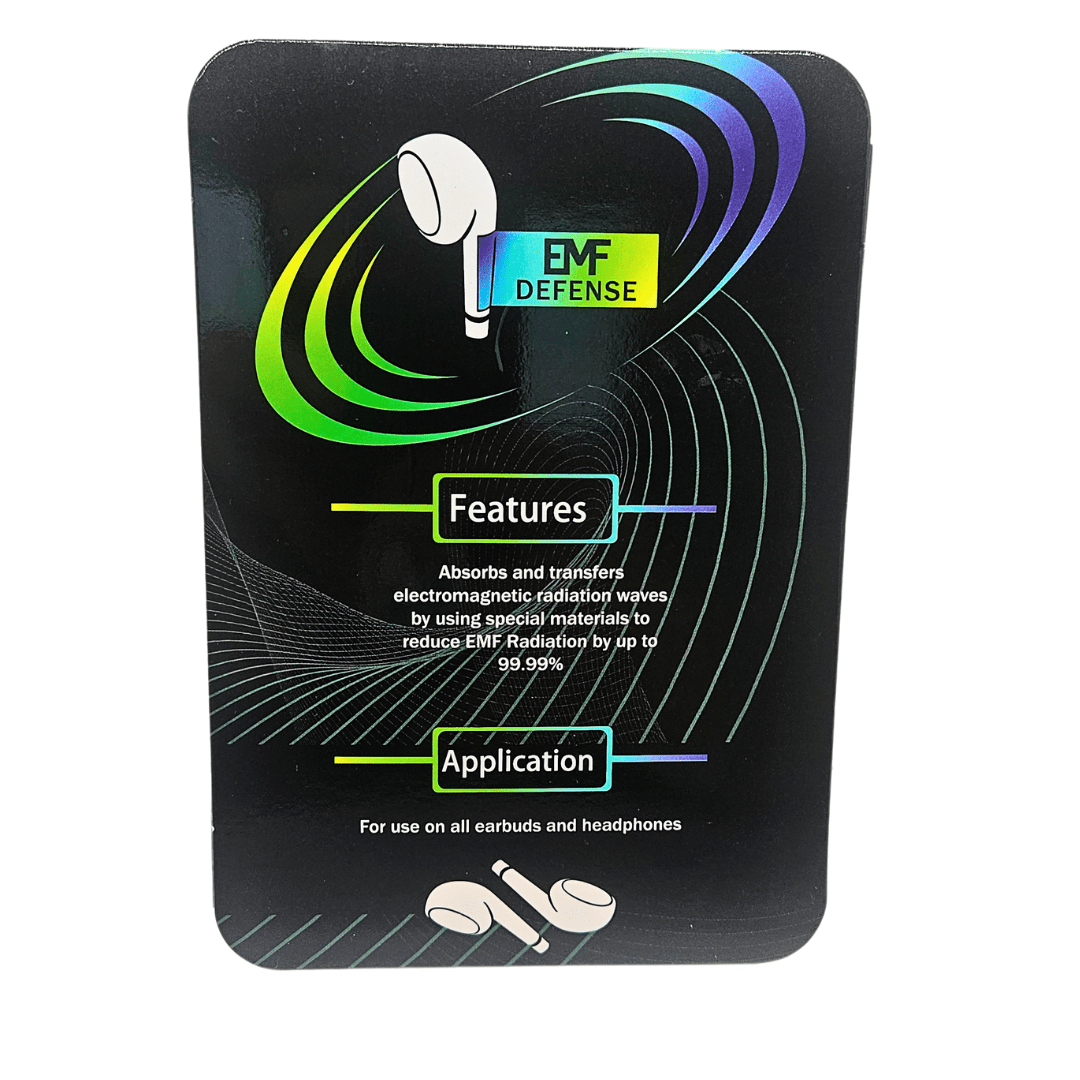 EMF Defense Shields for Headphones & Ear Buds Your Emf Shield