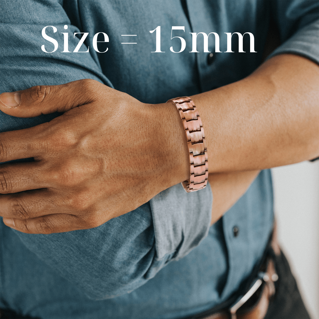 Pure Copper EMF Defense Magnetic Bracelet V.1A Your Emf Shield 