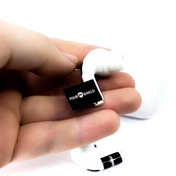 Free - (Black) EMF Defense Shields for Headphones & Ear Buds ($28 Value)