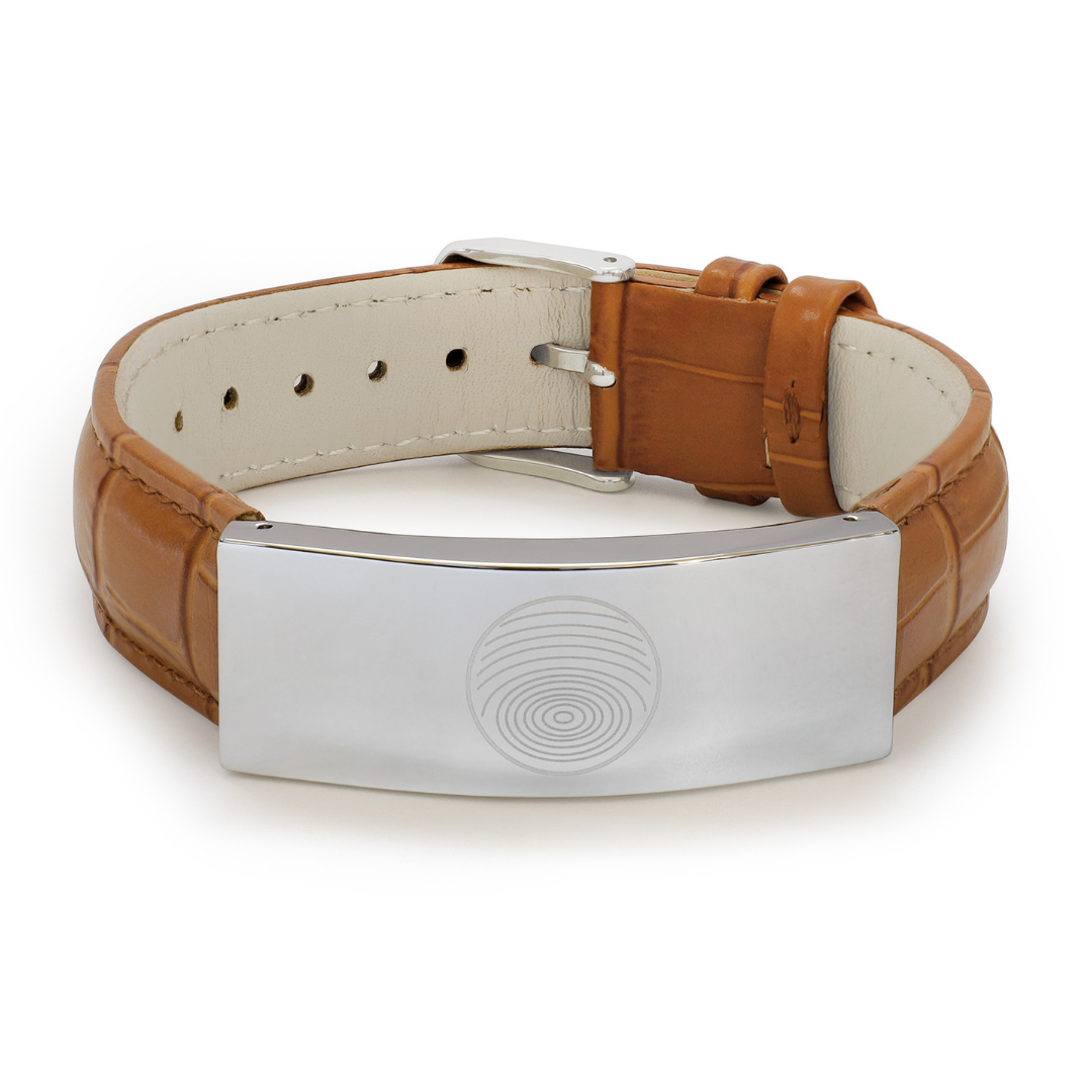 EMF Defense Bracelet Your Emf Shield Light Leather 