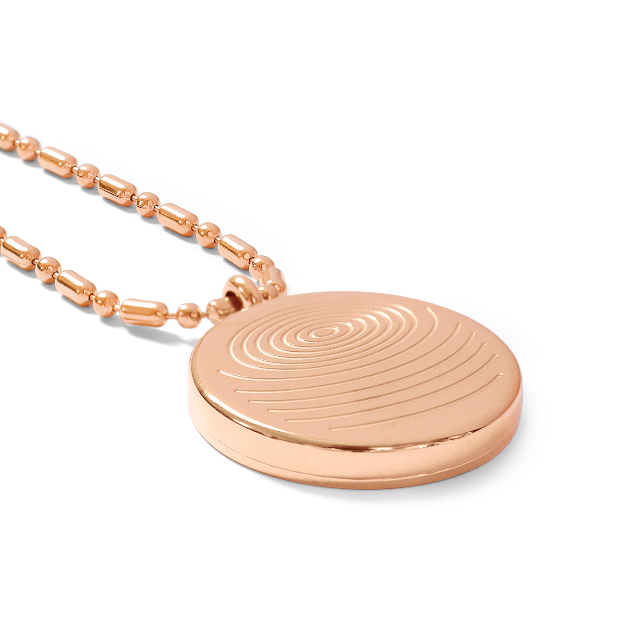 Defense Pendant Your Emf Shield Rose Gold SMALL - 29 MM 