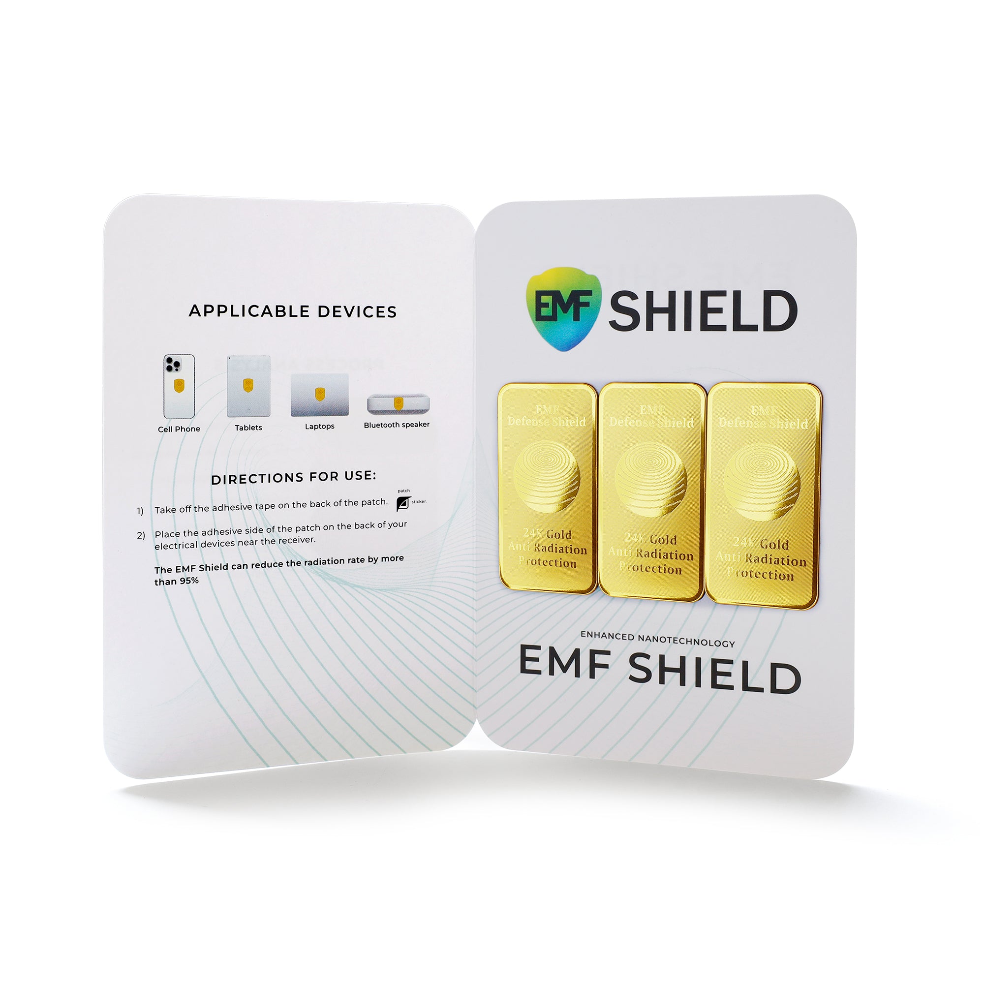 EMF Defense Shields - Large