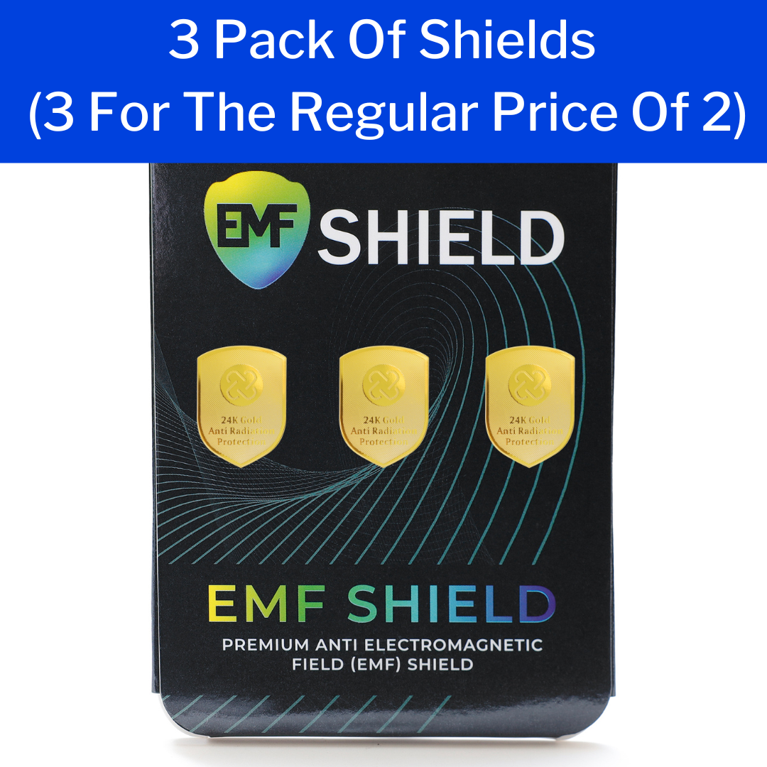 EMF Defense Shield for Phone and Electronics Your Emf Shield 3 PC- EMF Device Shield (Save 25% More) 