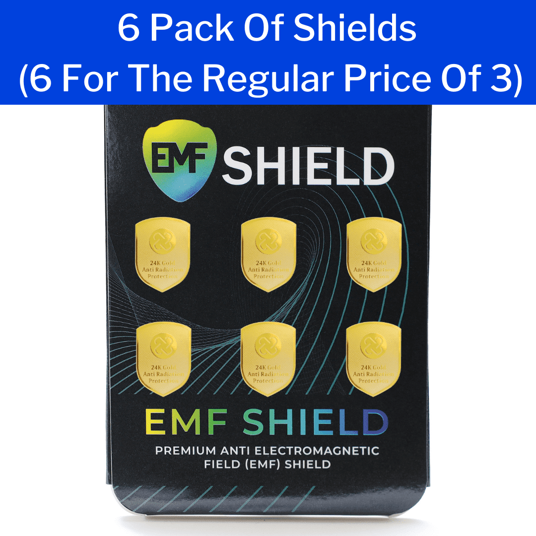 EMF Defense Shield for Phone and Electronics V2 1.2 -DG Your Emf Shield 6 PC - EMF Device Shield **MOST POPULAR** (Save 50% More) 