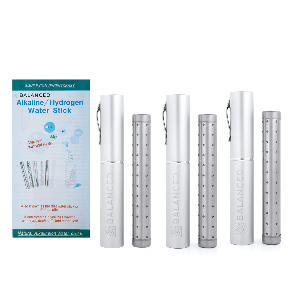 3 Pack - Alkaline Ionizer Hydrogen Water Stick w/ Protective Case (3 for the price of 1)