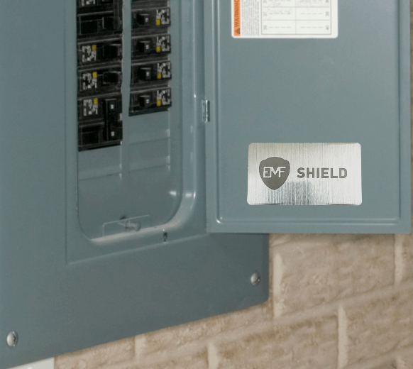 EMF Home Protection System (With Free Pendant & 6 Pack Shield Stickers & White Bracelet) - Webinar V5000 Kit V2