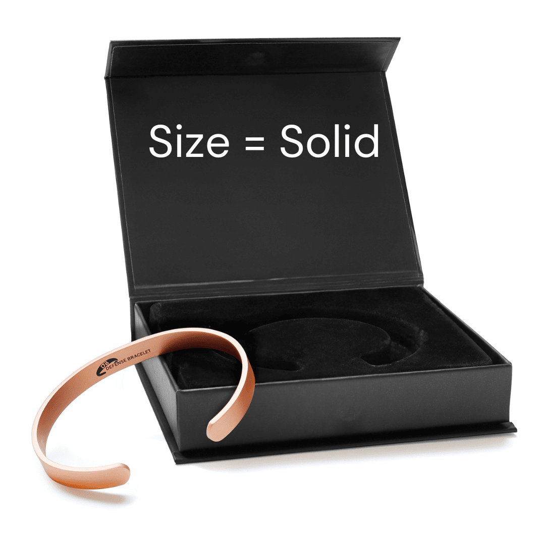 Pure Copper EMF Defense Magnetic Bracelet V.1A Your Emf Shield 