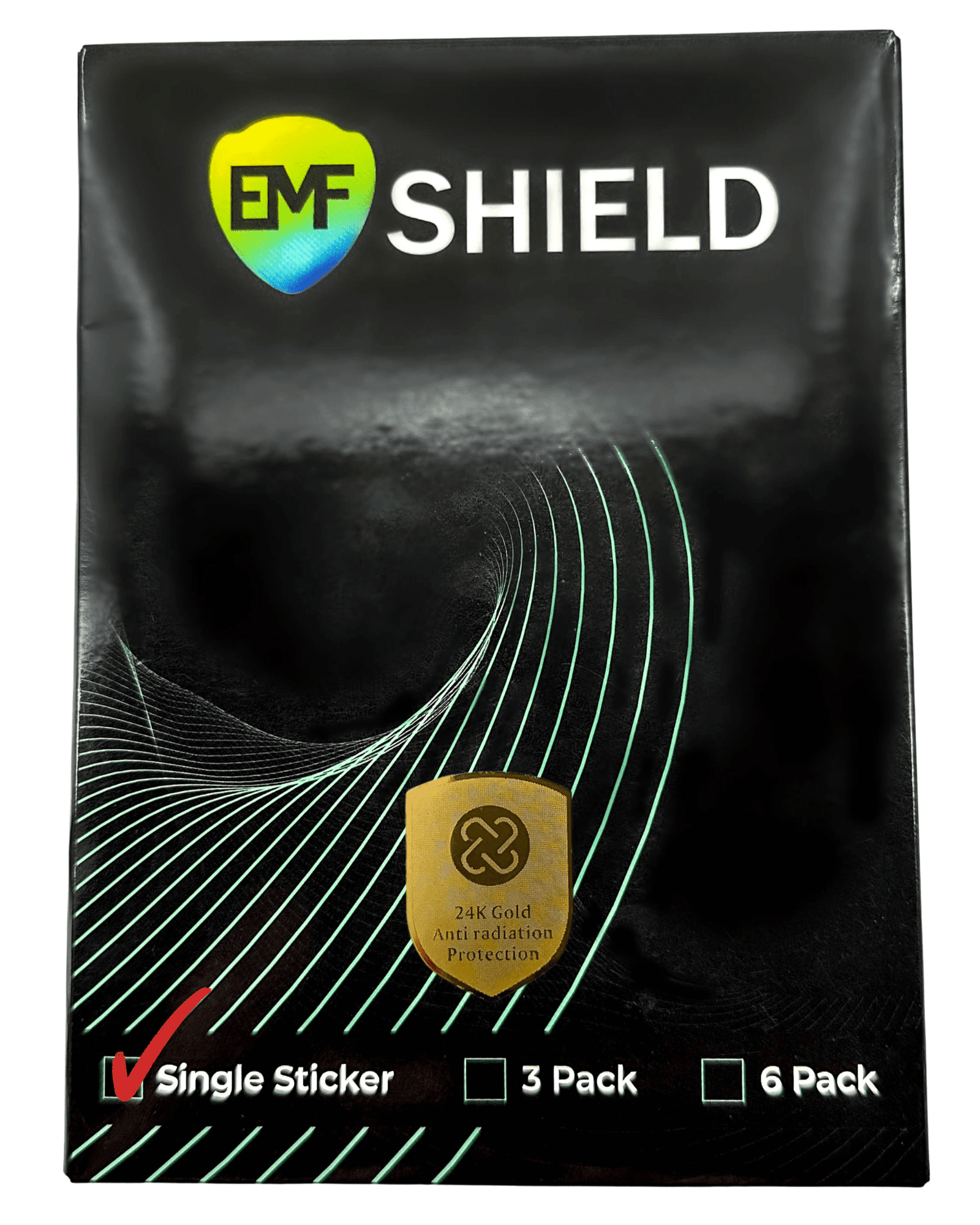 EMF Defense Shield for Phone and Electronics V2 1.1 - DG Your Emf Shield 1 PC- EMF Device Shield 