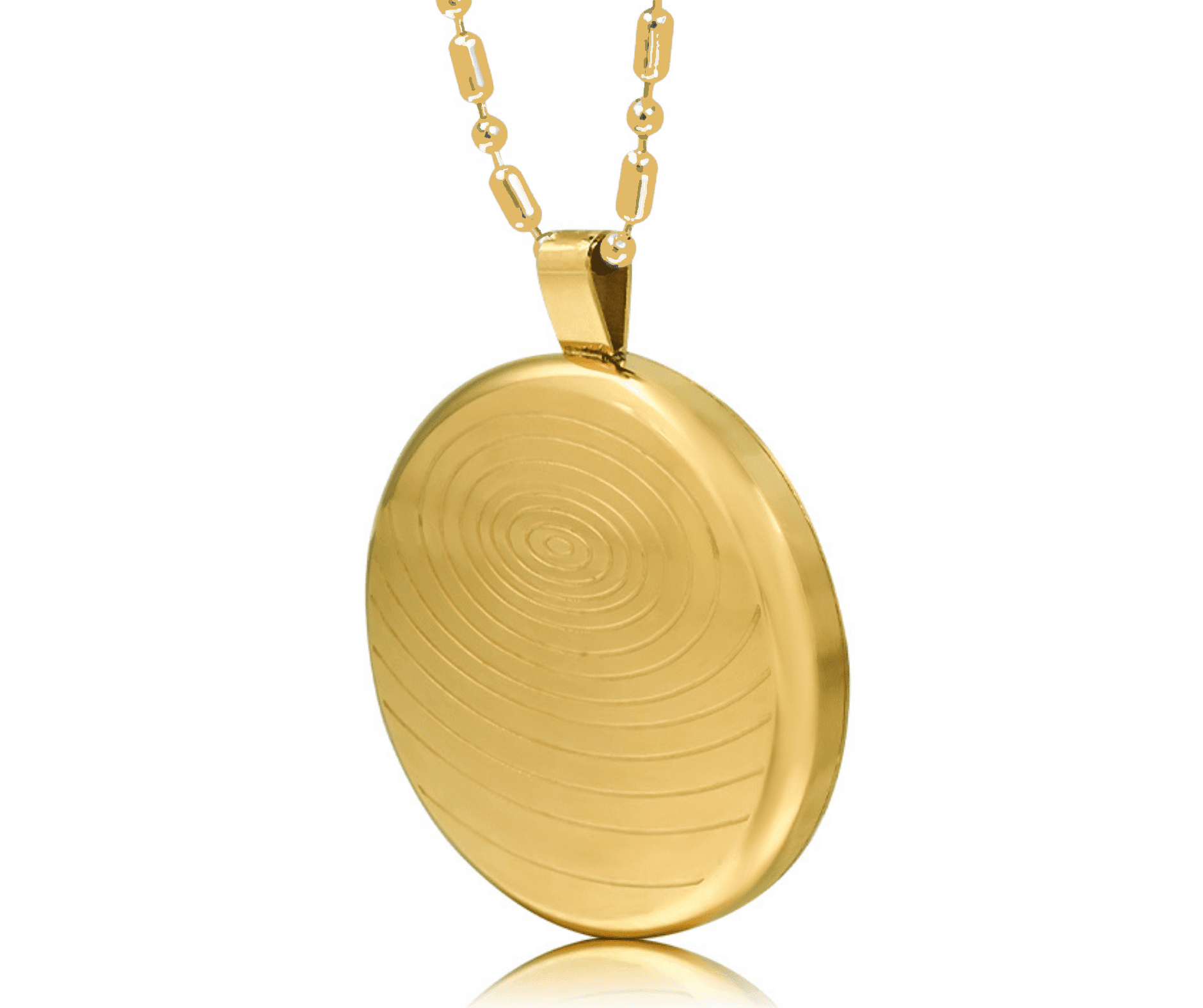 Defense Pendant v 1.2 Your Emf Shield Gold Tone 29 MM 